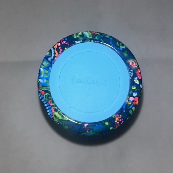 Lily Pulitzer stainless steel tumbler new with inserts in it - Picture 2 of 4